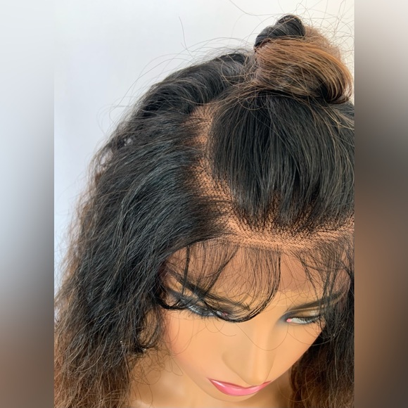 26” Ombre Brown 13x4 Lace Front Wig - Curling/Flat Iron Safe - Picture 12 of 14